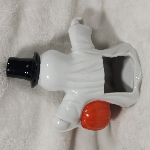 Silvestre, Celebrations, Halloween Vintage Ghost w Jack O lantern,Knick Knack - Picture 2 of 4